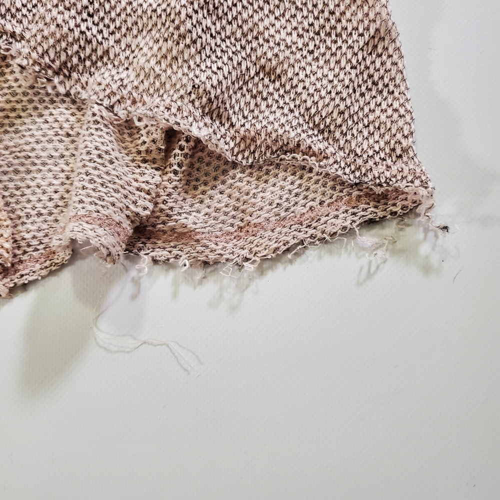 2455 * Basil Lola Lace Crochet Overlay Sleeveless Top Light Pink Blush Size M - Picture 6 of 9